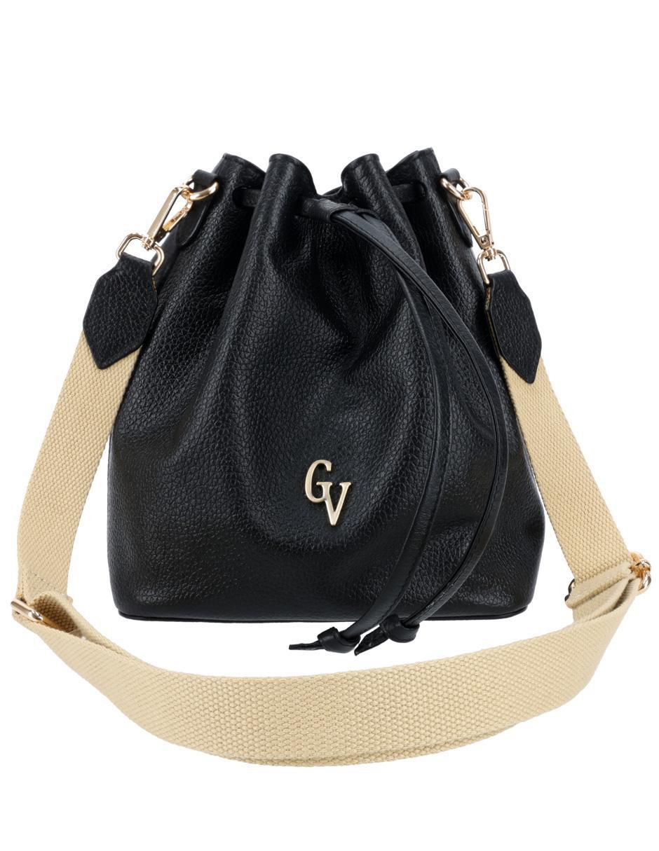 Bolsa bucket guadalupe vázquez eros de piel para mujer