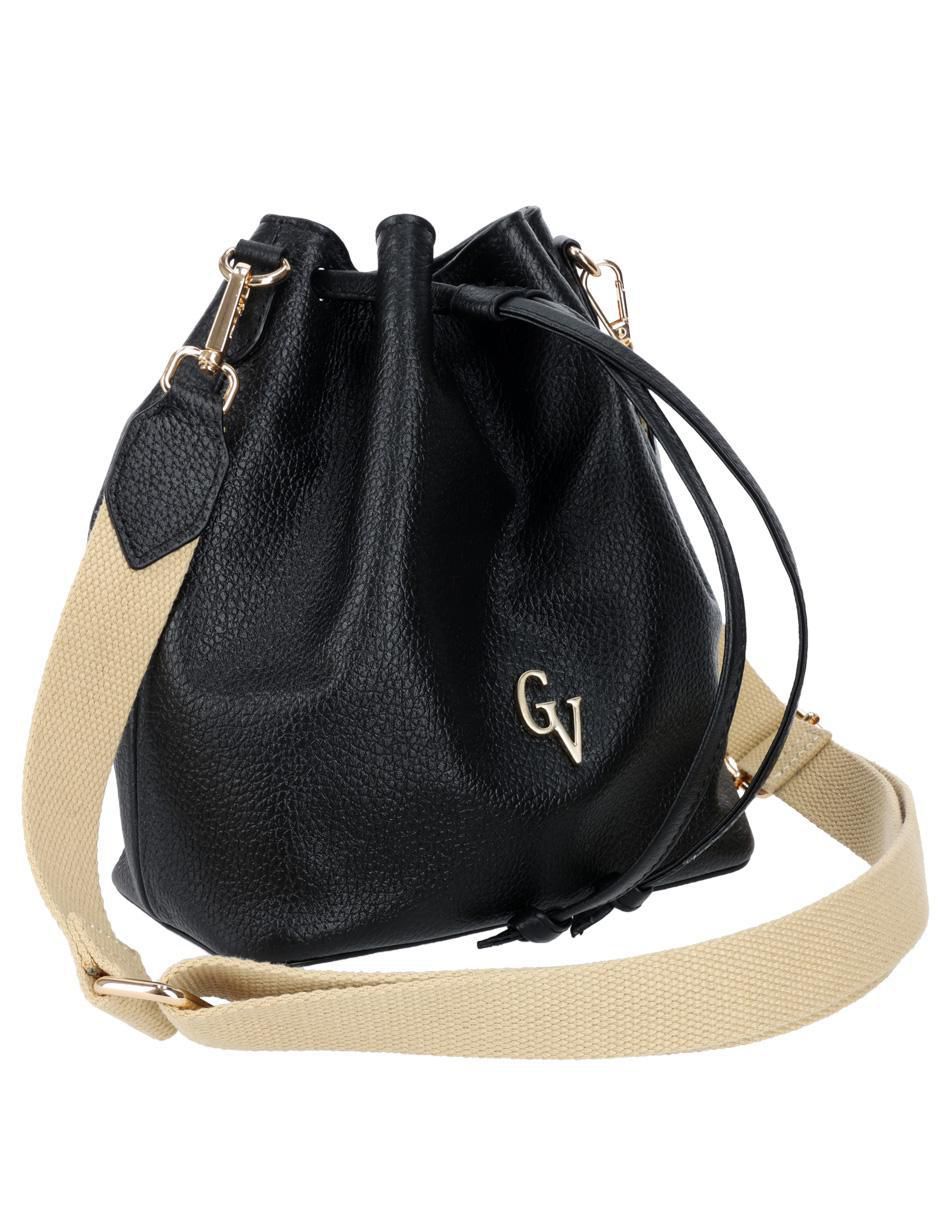 Bolsa bucket guadalupe vázquez eros de piel para mujer