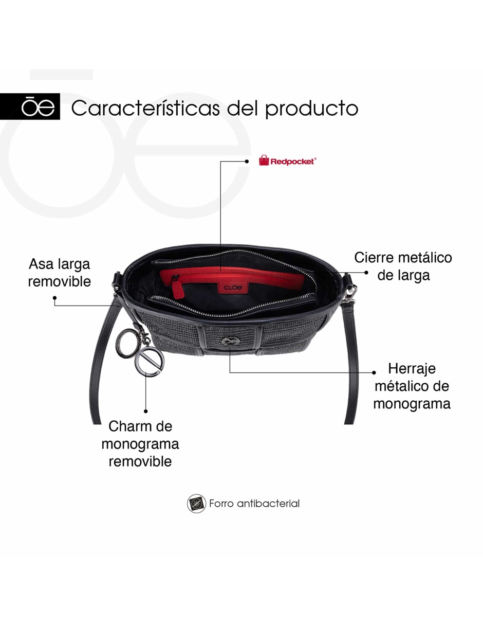 Bolsa crossbody Cloe Taeina para mujer