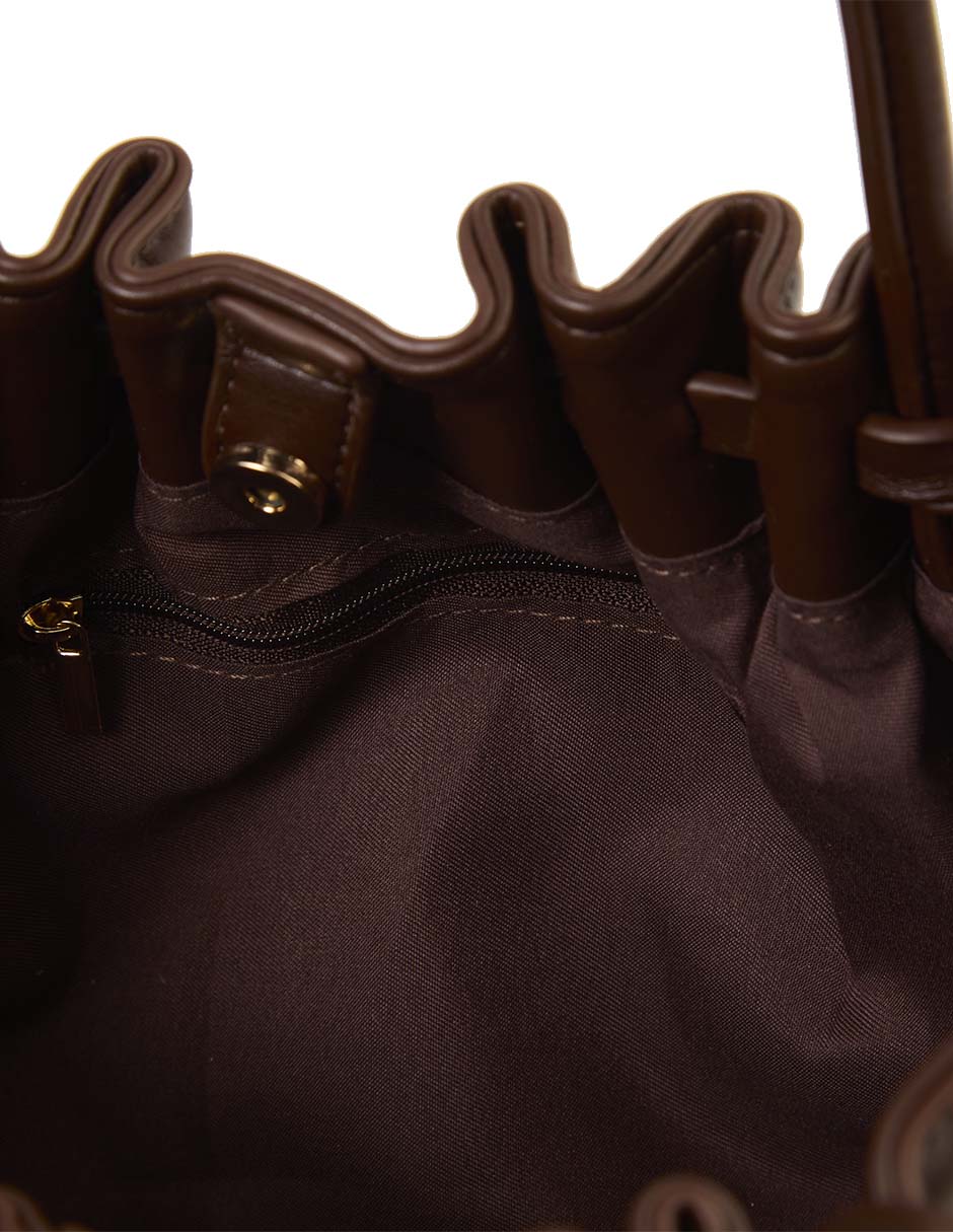 Bolsa bucket para mujer 9