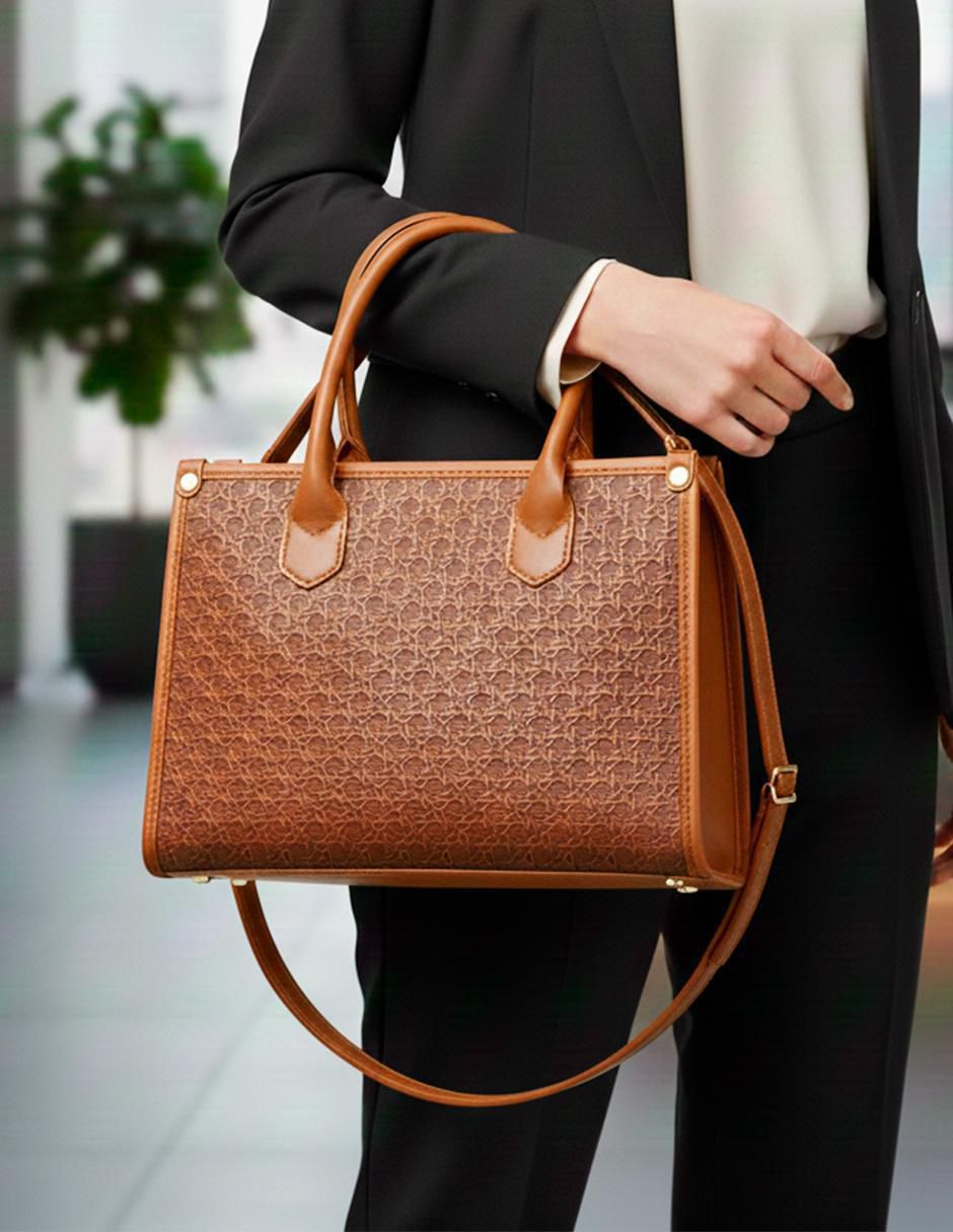 Bolsa satchel Trendy para mujer 6