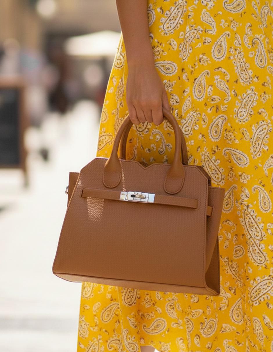 Bolsa satchel Trendy para mujer 6