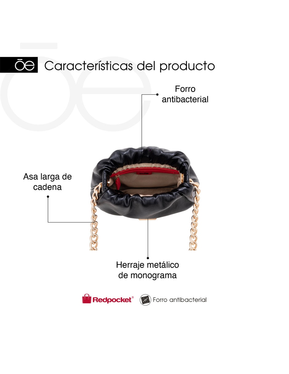 Bolsa crossbody Agavil de piel vegana para mujer 5