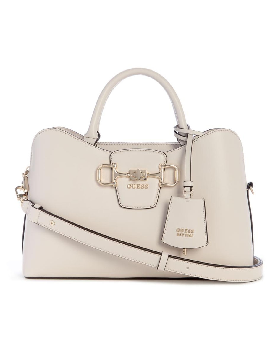 Bolsa satchel Guess Janie para mujer