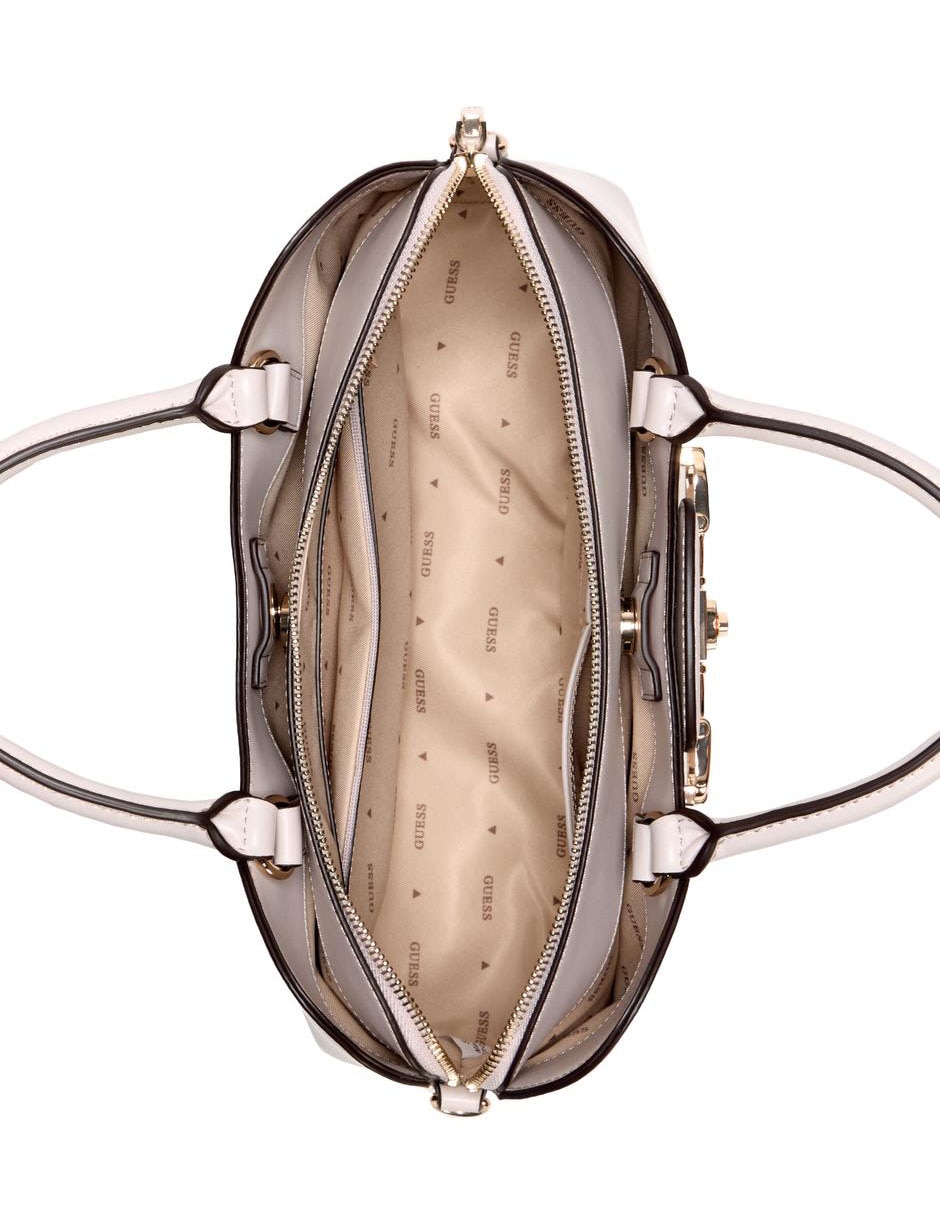 Bolsa satchel Guess Janie para mujer