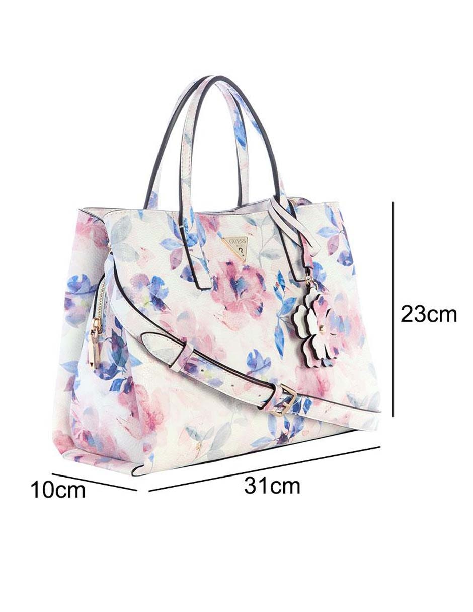 Bolsa satchel Guess Lucci para mujer