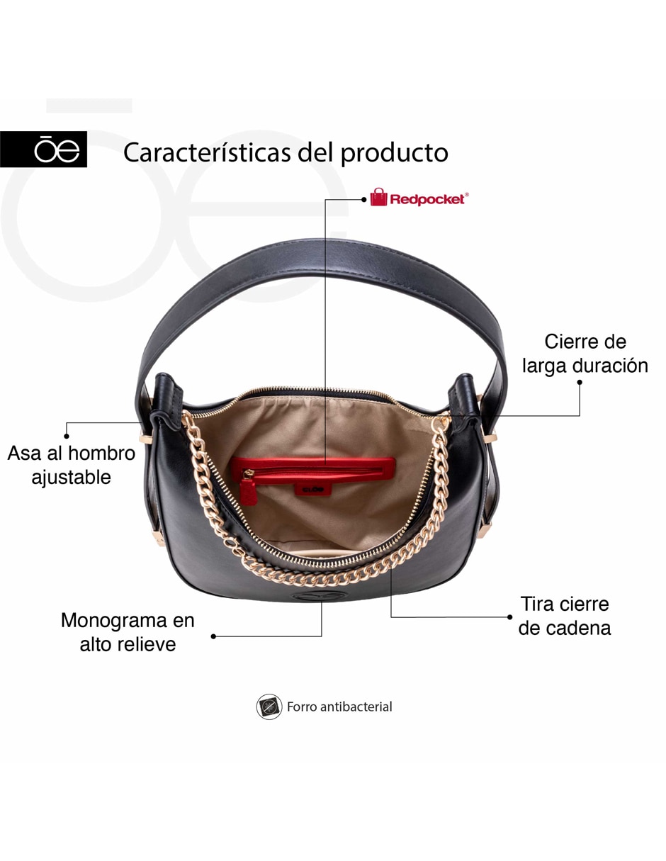 Bolsa hobo Cloe Nurat para mujer