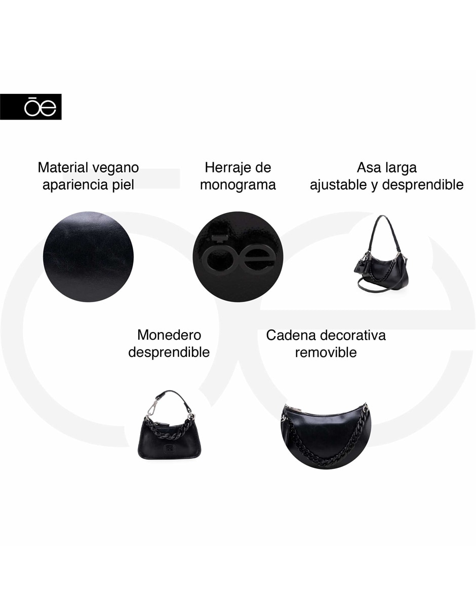 Bolsa shoulder Cloe para mujer