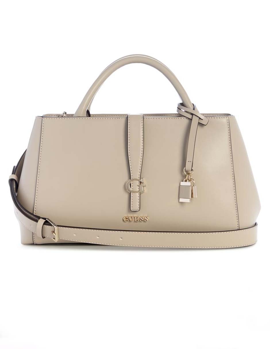 Bolsa satchel Guess Carrie para mujer