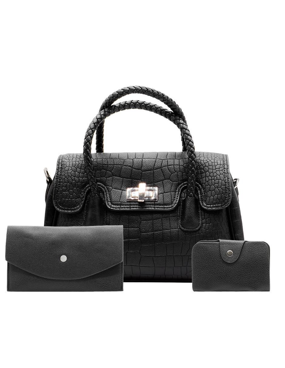 Bolsa satchel Trendy para mujer