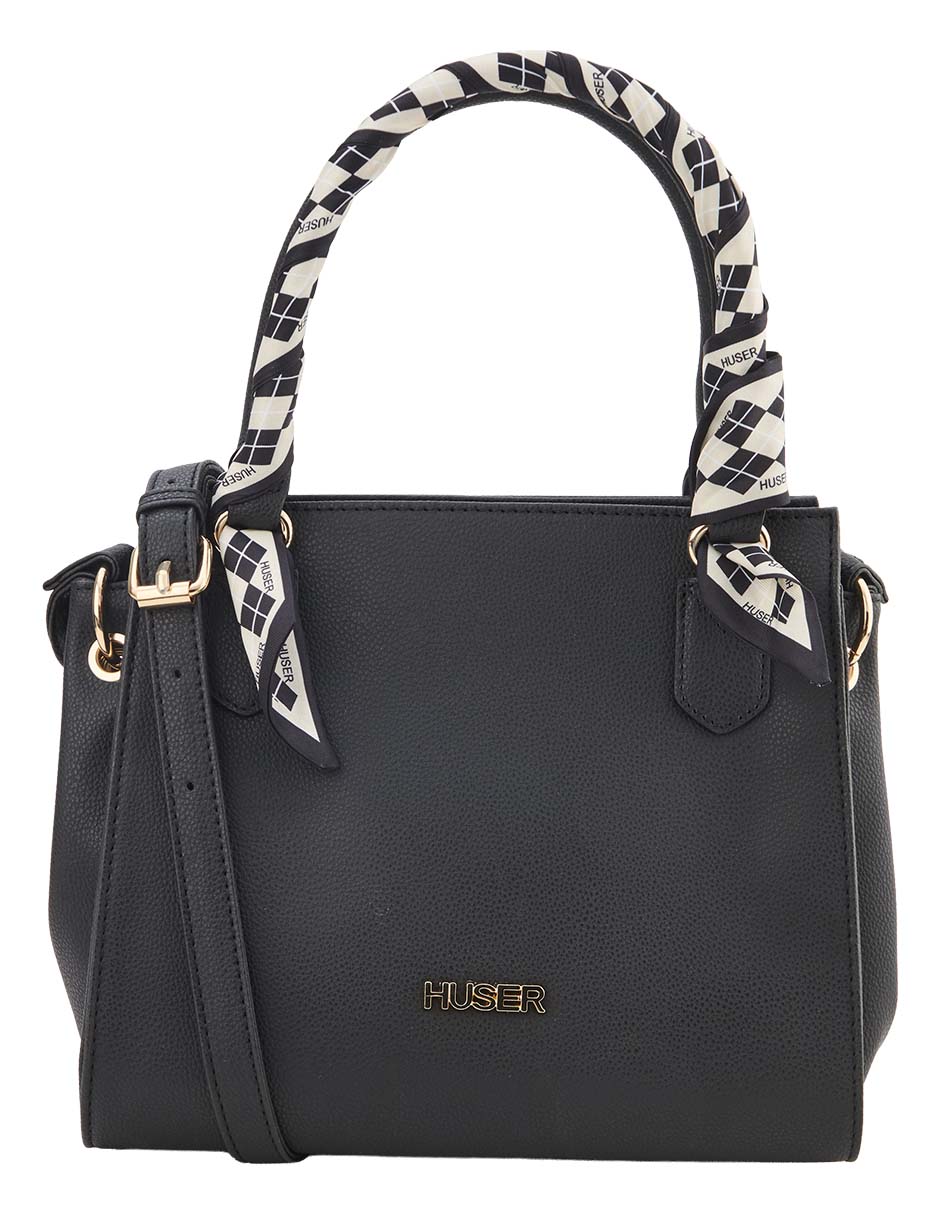Bolsa satchel Huser Basics para mujer