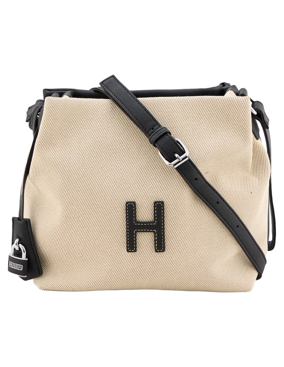 Bolsa satchel Huser Basics para mujer