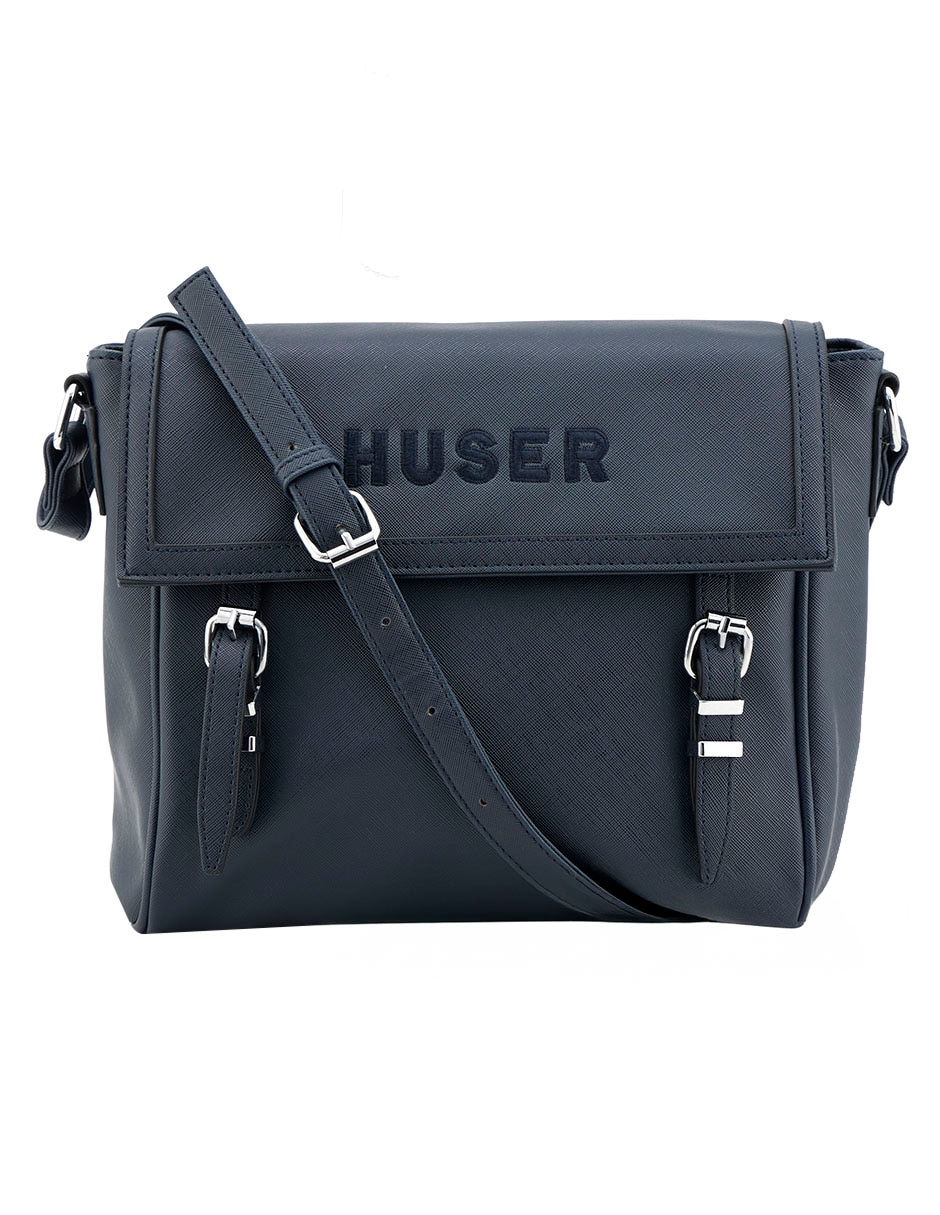 Bolsa satchel Huser basics para mujer