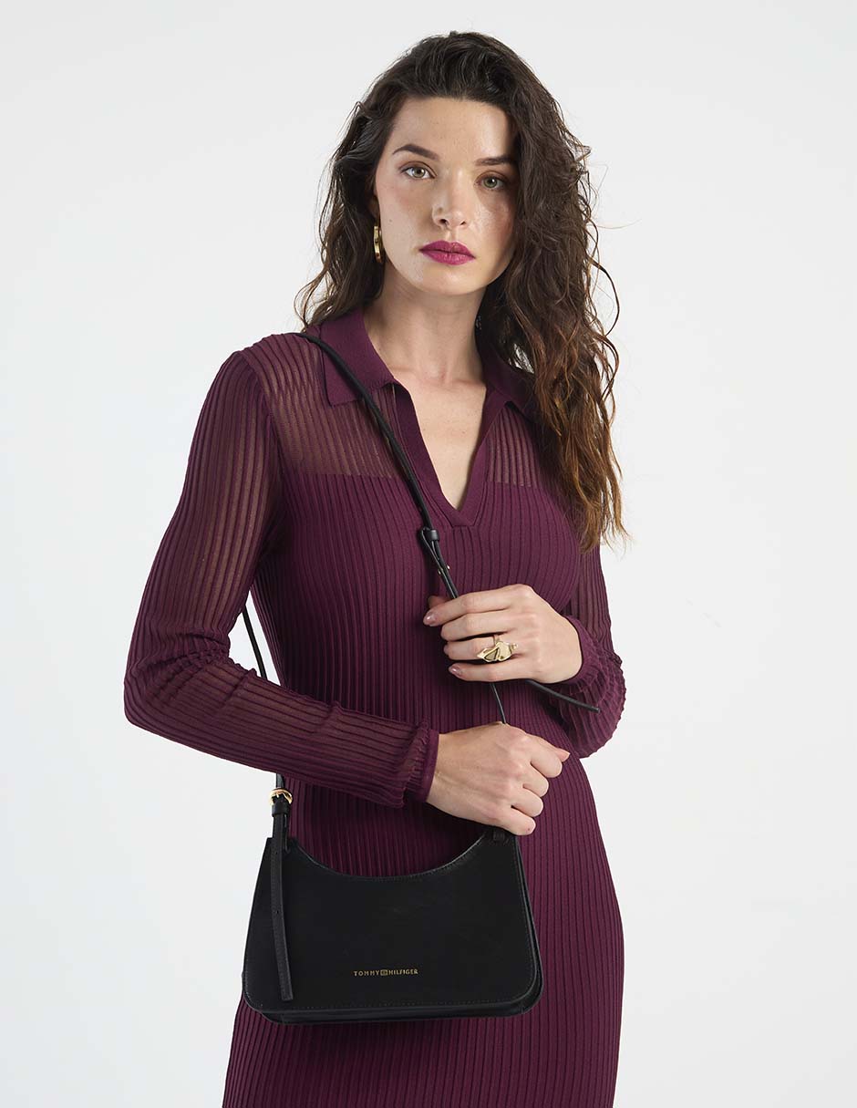 Bolsa crossbody hilfiger th modern para mujer