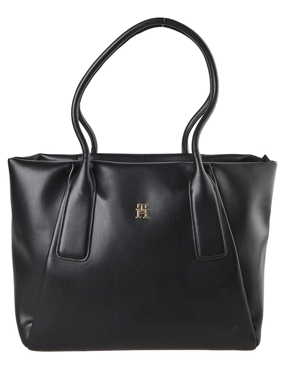 Bolsa tote TH Essential de poliuretano para mujer