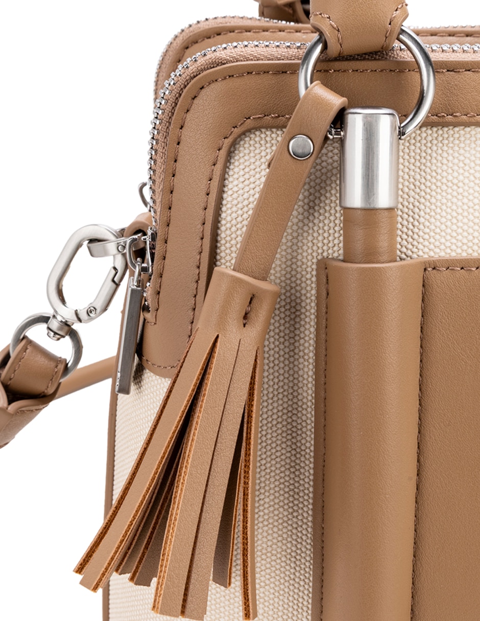 Bolsa satchel Briliani para mujer 9