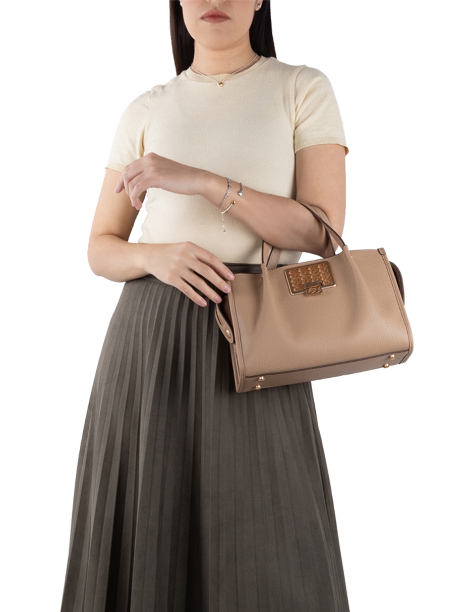Bolsa satchel Igaldi para mujer 9