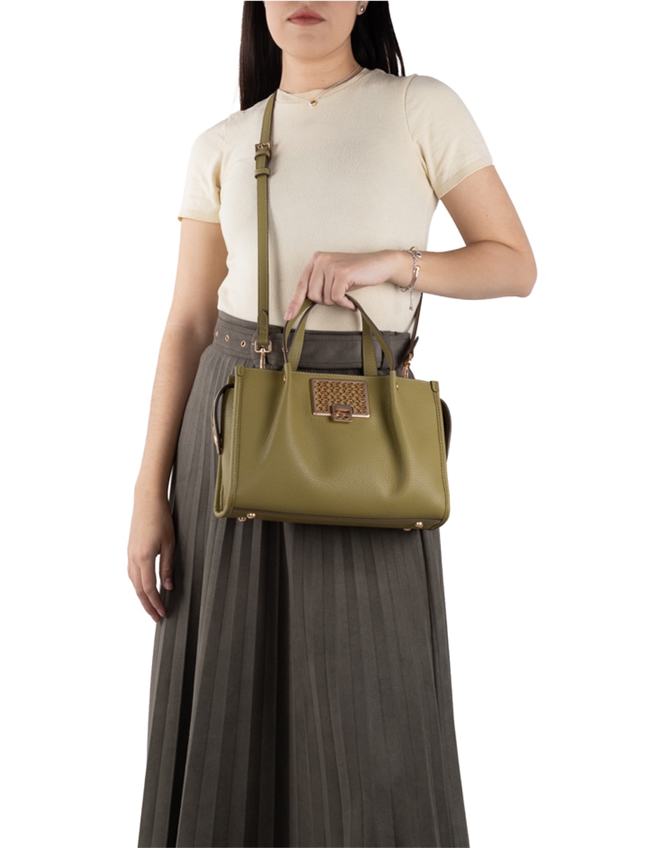 Bolsa satchel Igaldi para mujer 5