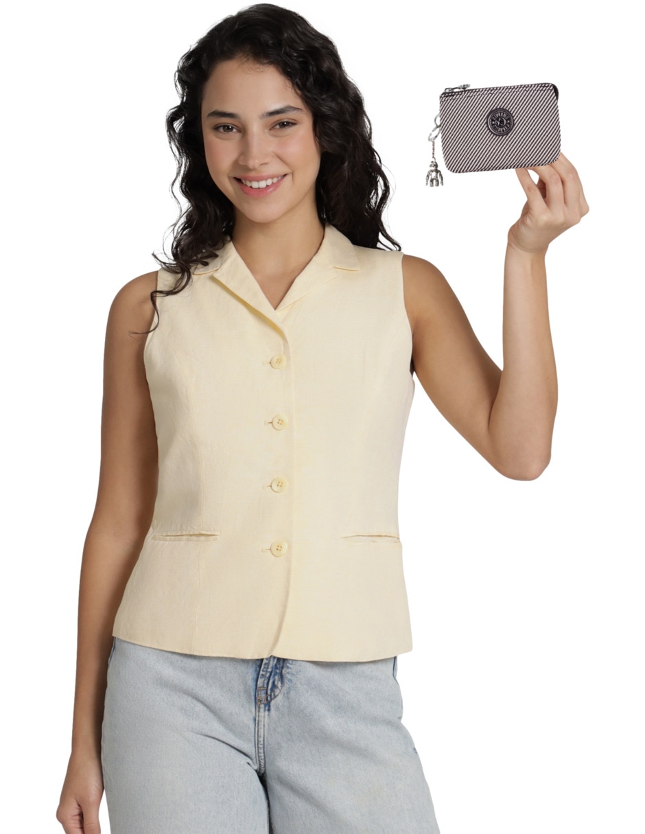 Cosmetiquera multiusos Kipling impermeable para mujer