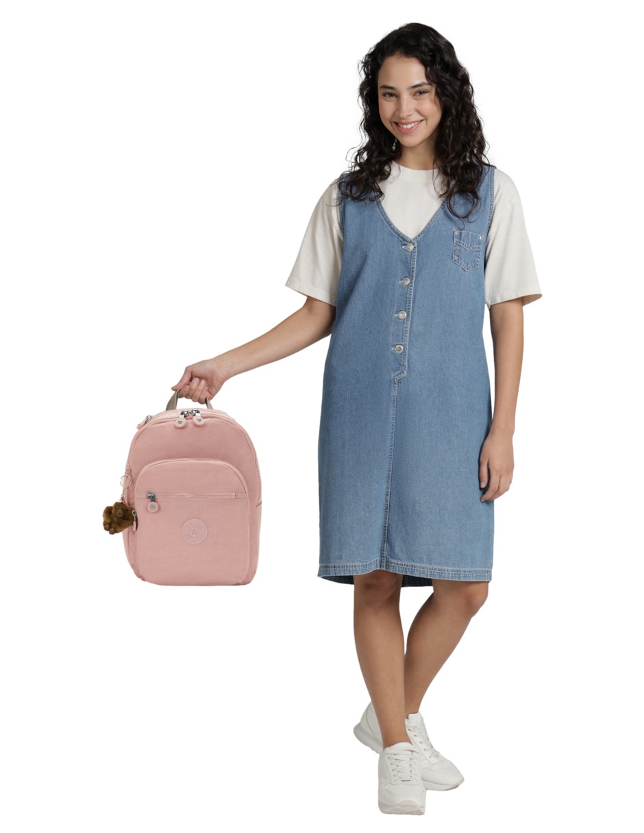 Mochila casual Kipling SS26 impermeale para mujer