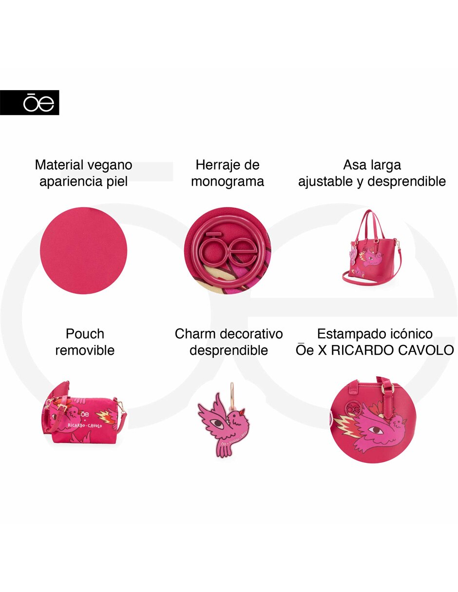 Set de bolsas Ricardo Cavolo para mujer 9