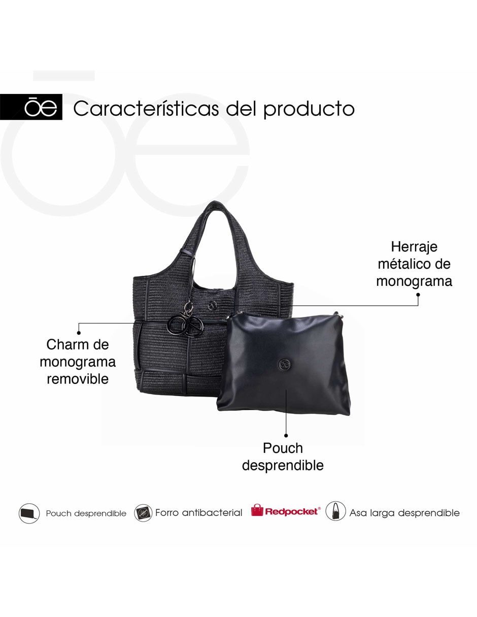 Bolsa tote Cloe Taenia para mujer