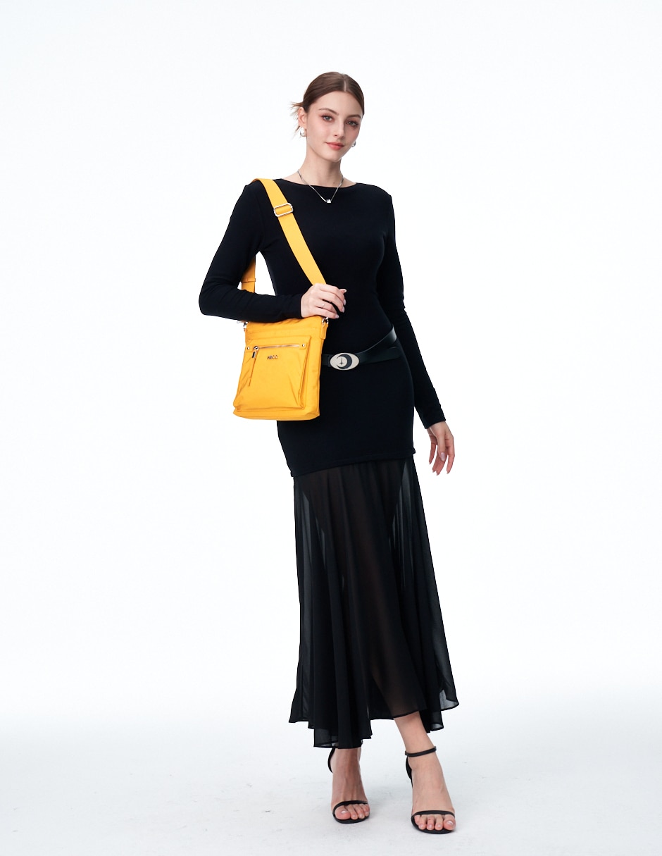 Bolsa crossbody H&Co Lyra para mujer