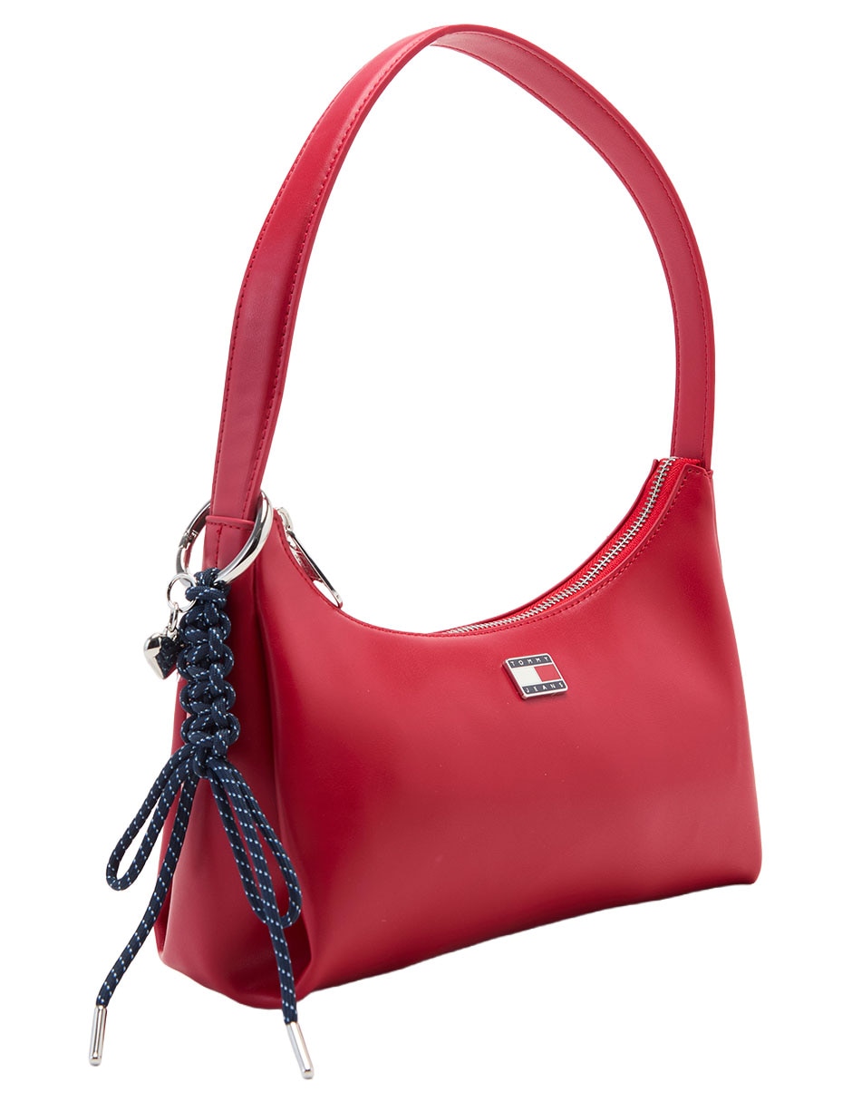 Bolsa shoulder tommy jeans city charm para mujer