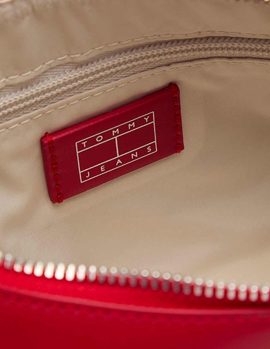 Bolsa shoulder tommy jeans city charm para mujer