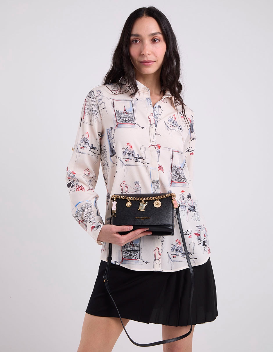 Bolsa crossbody de piel para mujer Bolsa crossbody de piel para mujer