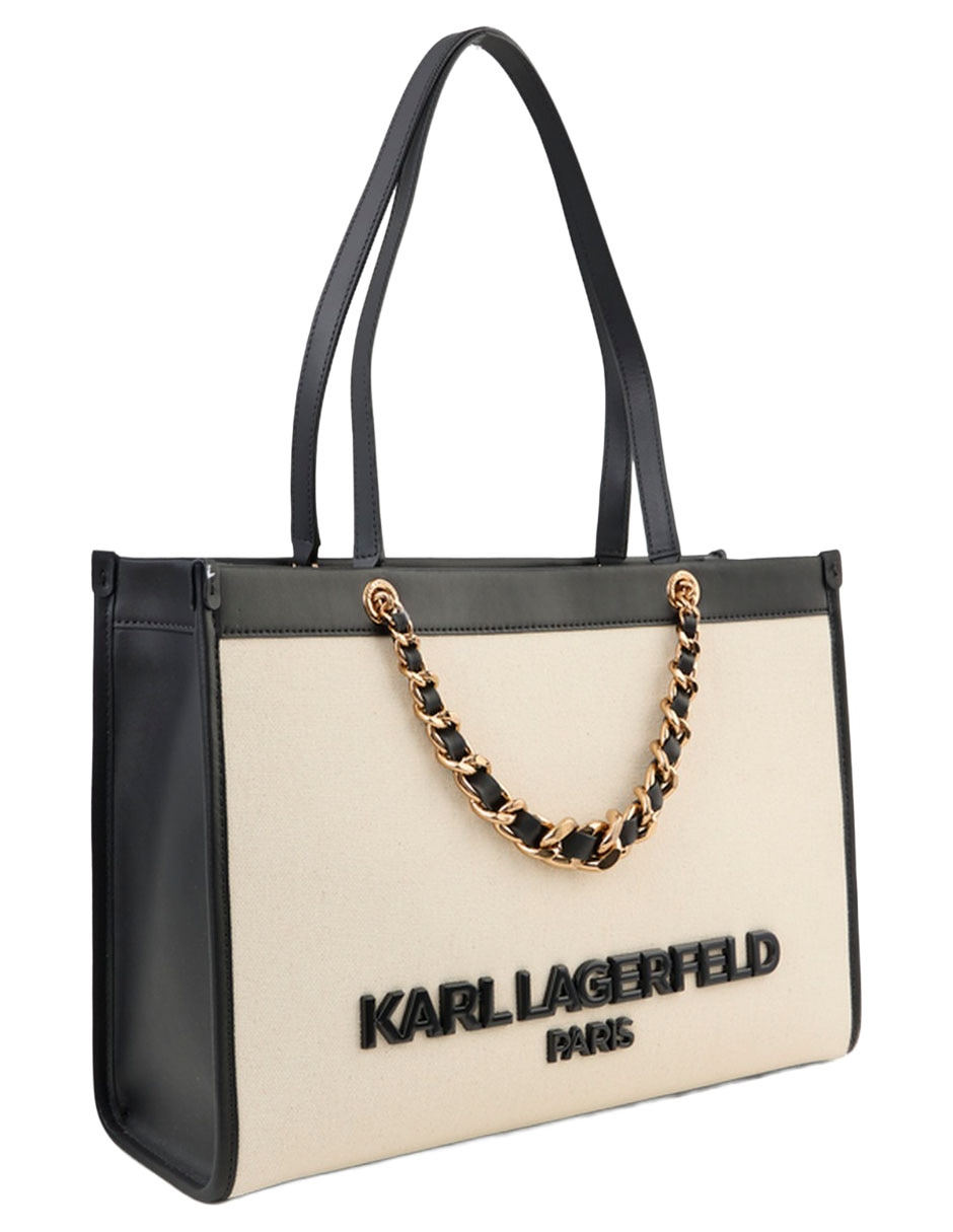 Bolsa tote karl lagerfeld paris de piel para mujer