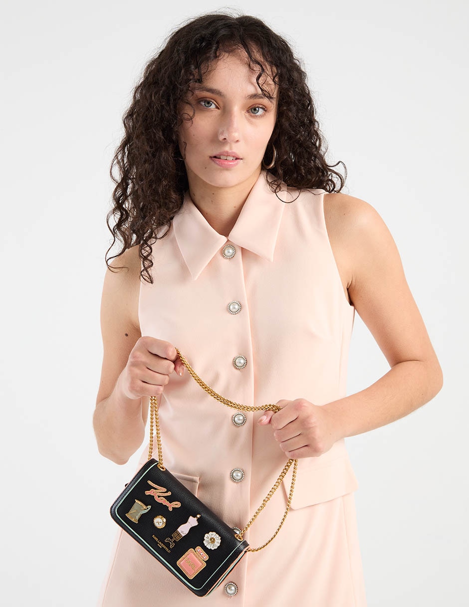 Bolsa shoulder de piel para mujer