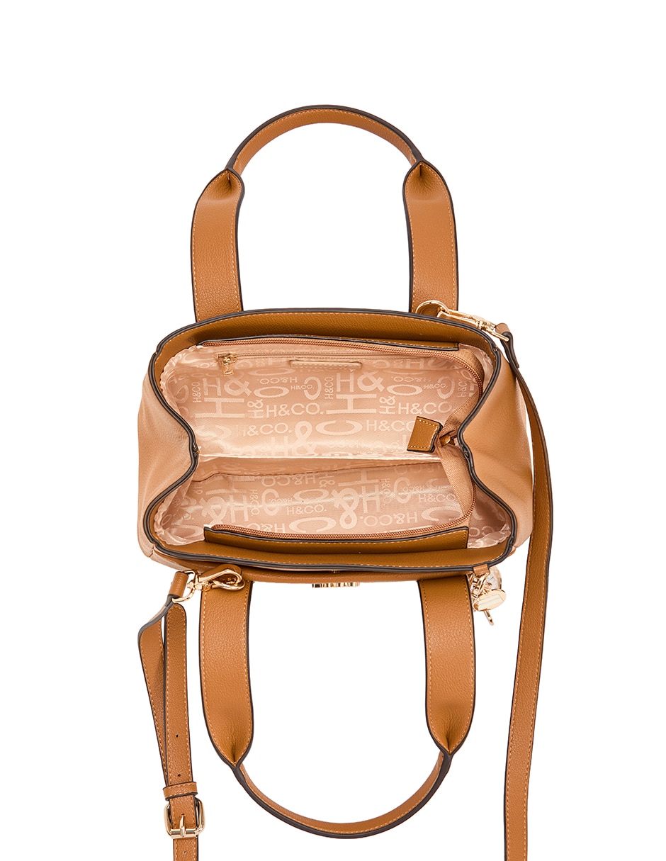Bolsa satchel H&CO Athena para mujer