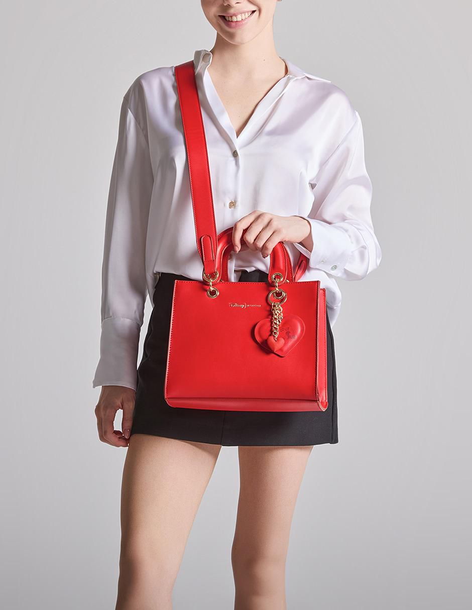 Bolsa satchel True Love para mujer 5