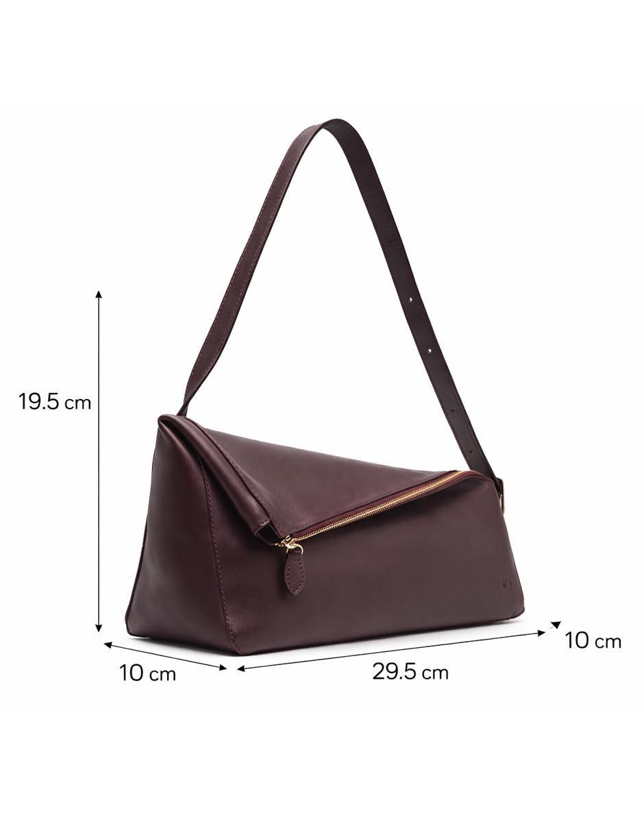 Bolsa shoulder de piel para mujer 7