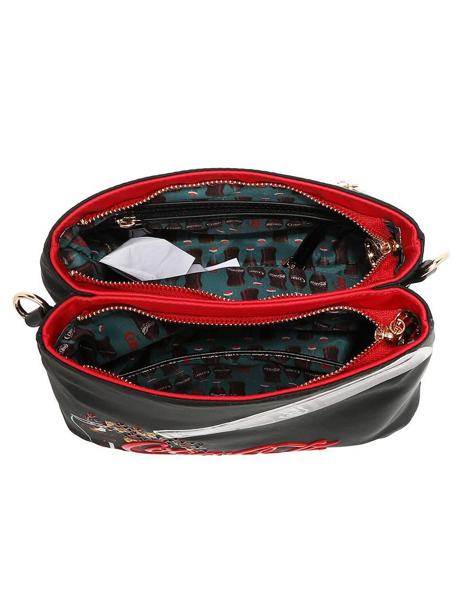 Bolsa crossbody Nicole Lee Coca Cola para mujer