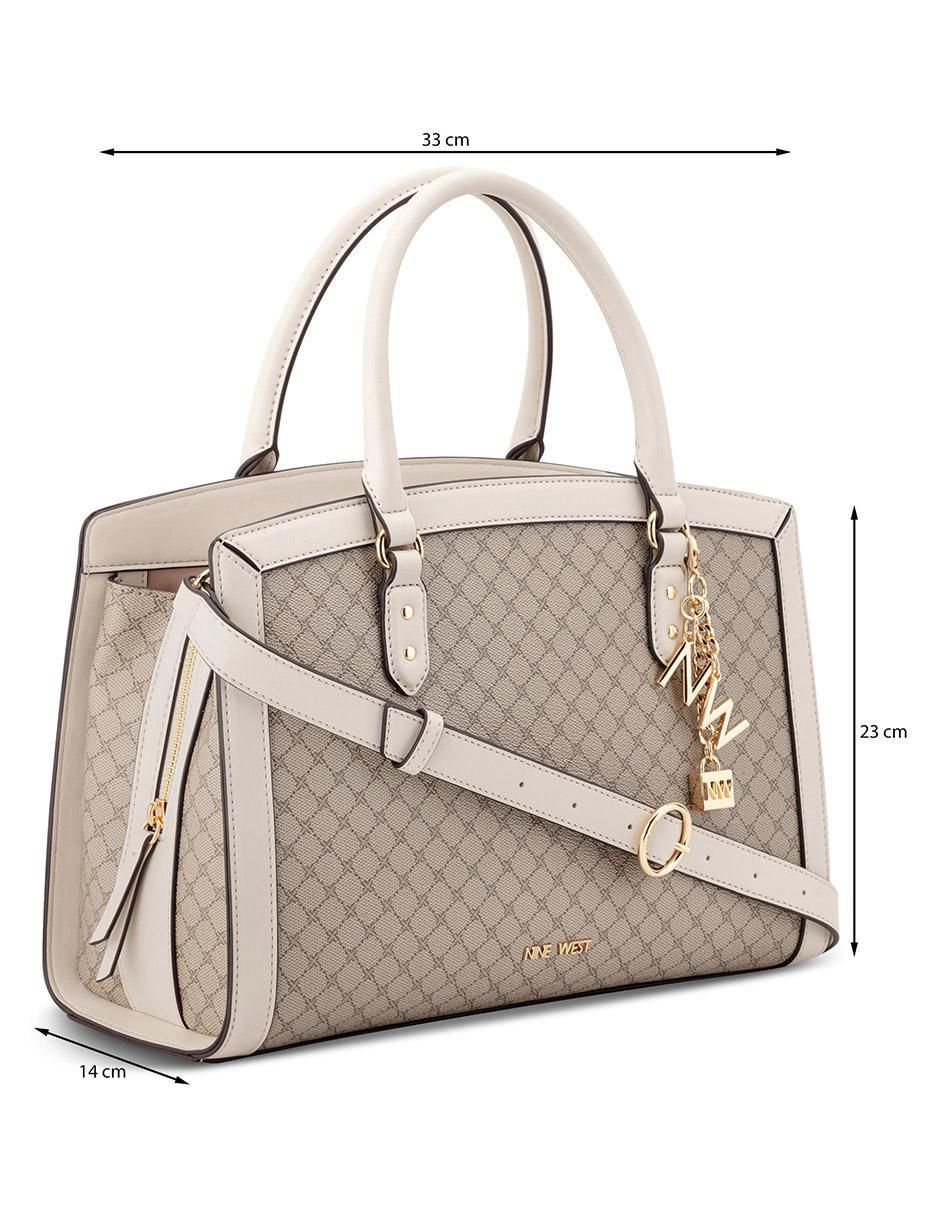 Bolsa satchel nine west para mujer