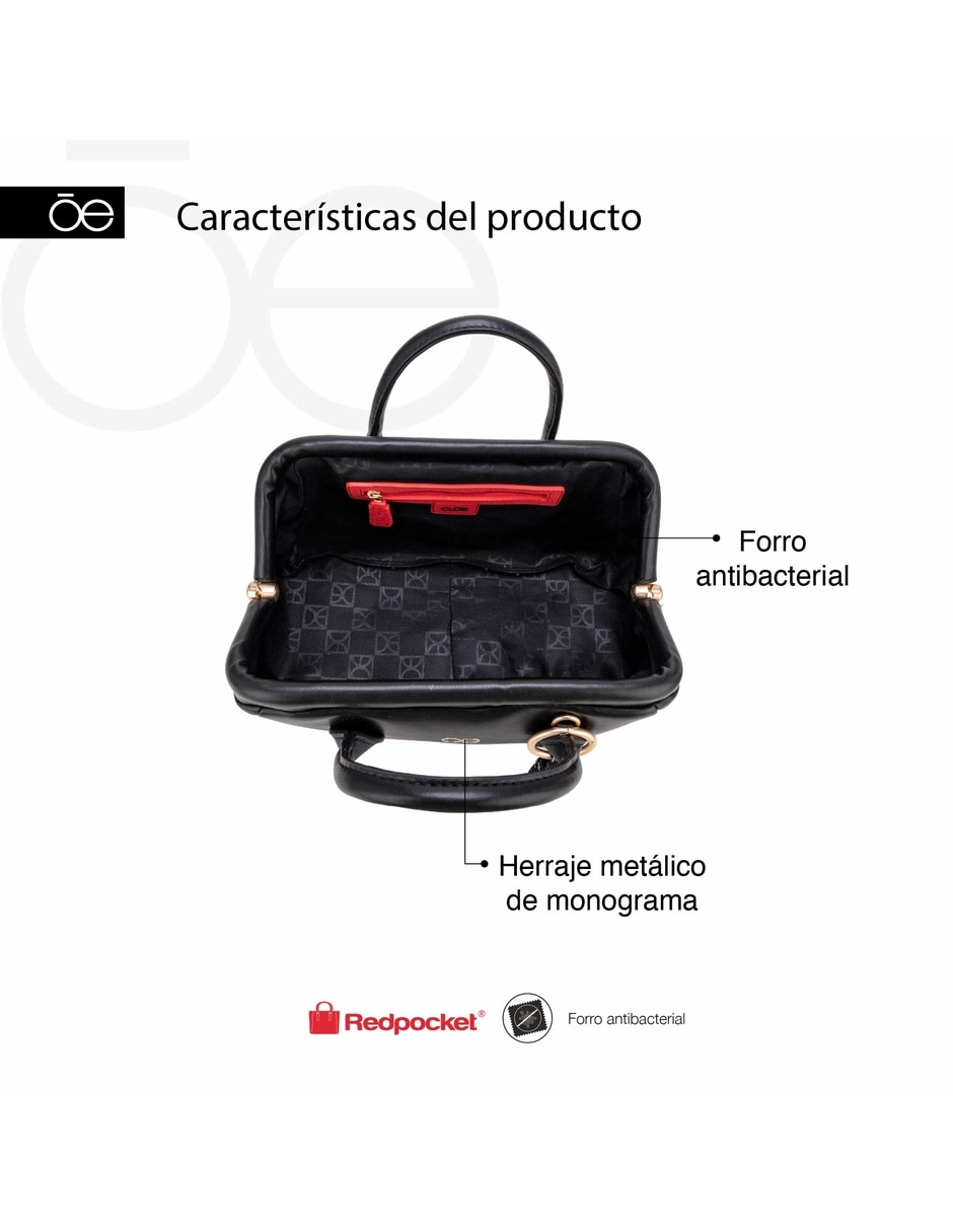 Bolsa satchel Ibidia para mujer 6