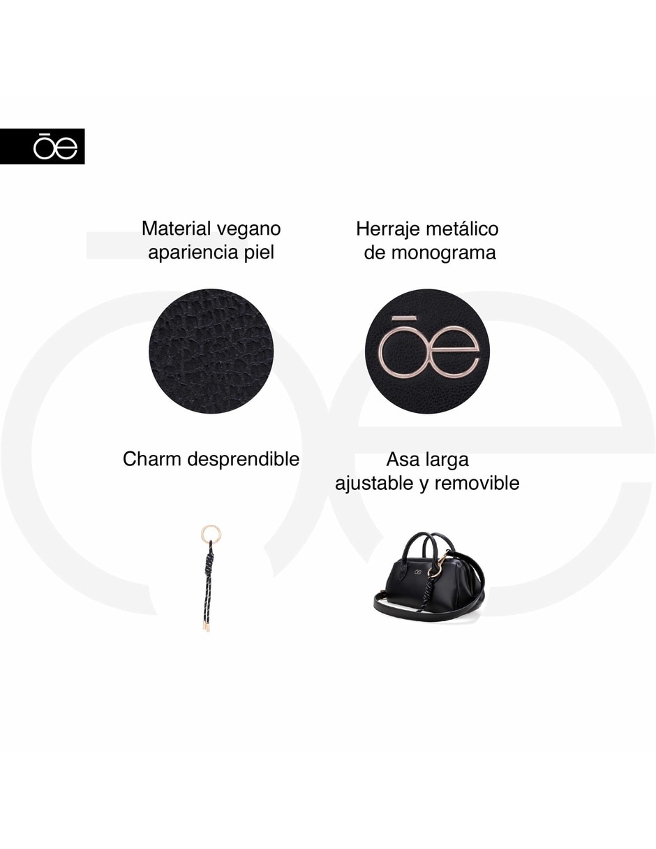 Bolsa satchel Ibidia para mujer 7