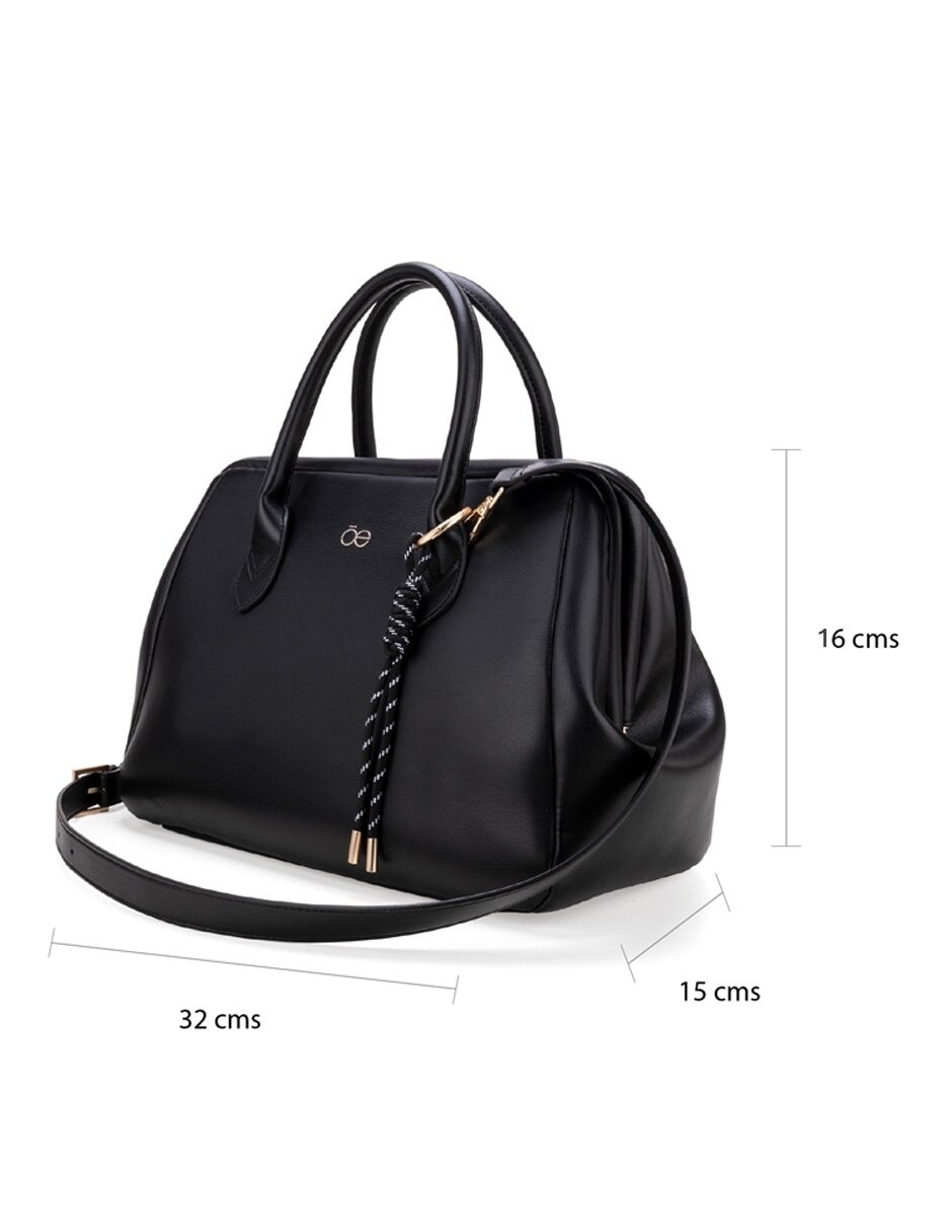 Bolsa satchel Cloe Ibidia de piel para mujer