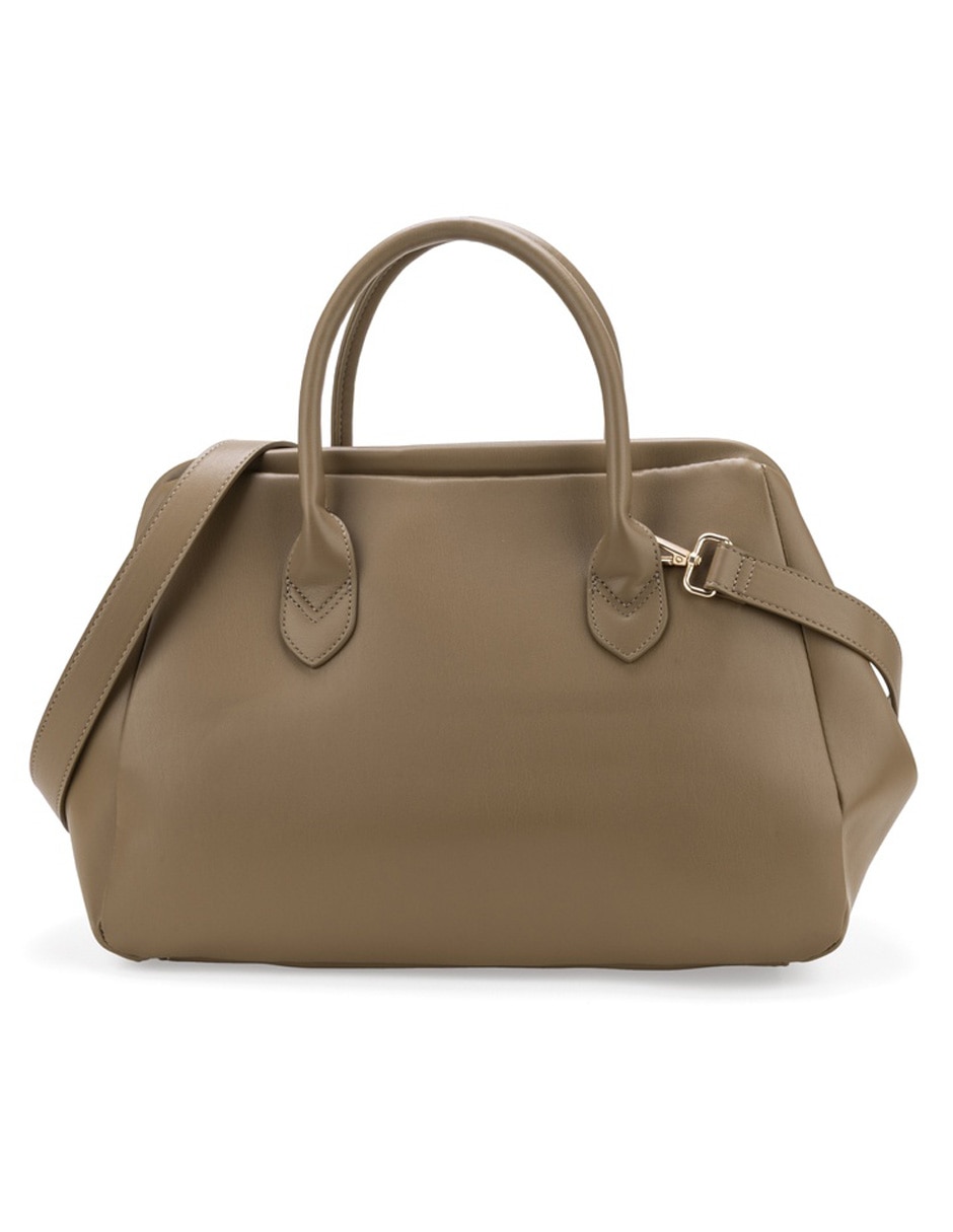 Bolsa satchel Ibidia de piel para mujer 6