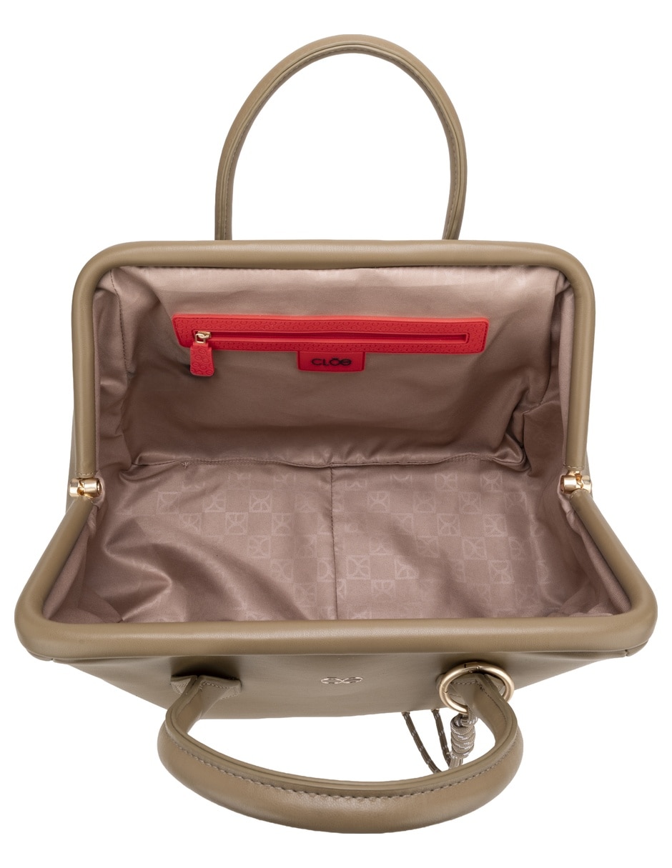 Bolsa satchel Ibidia de piel para mujer 9