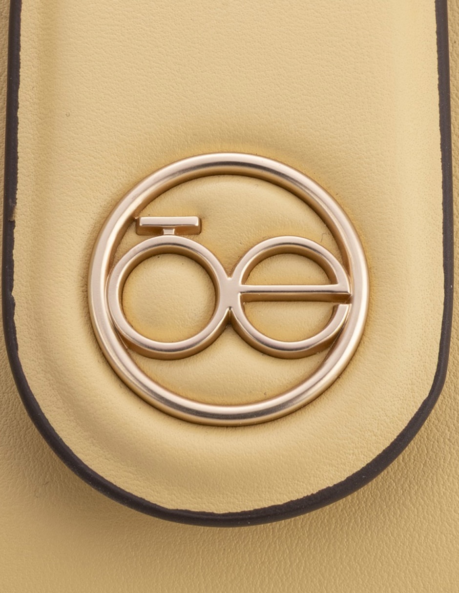 Bolsa satchel Yelynia de piel vegana para mujer 3