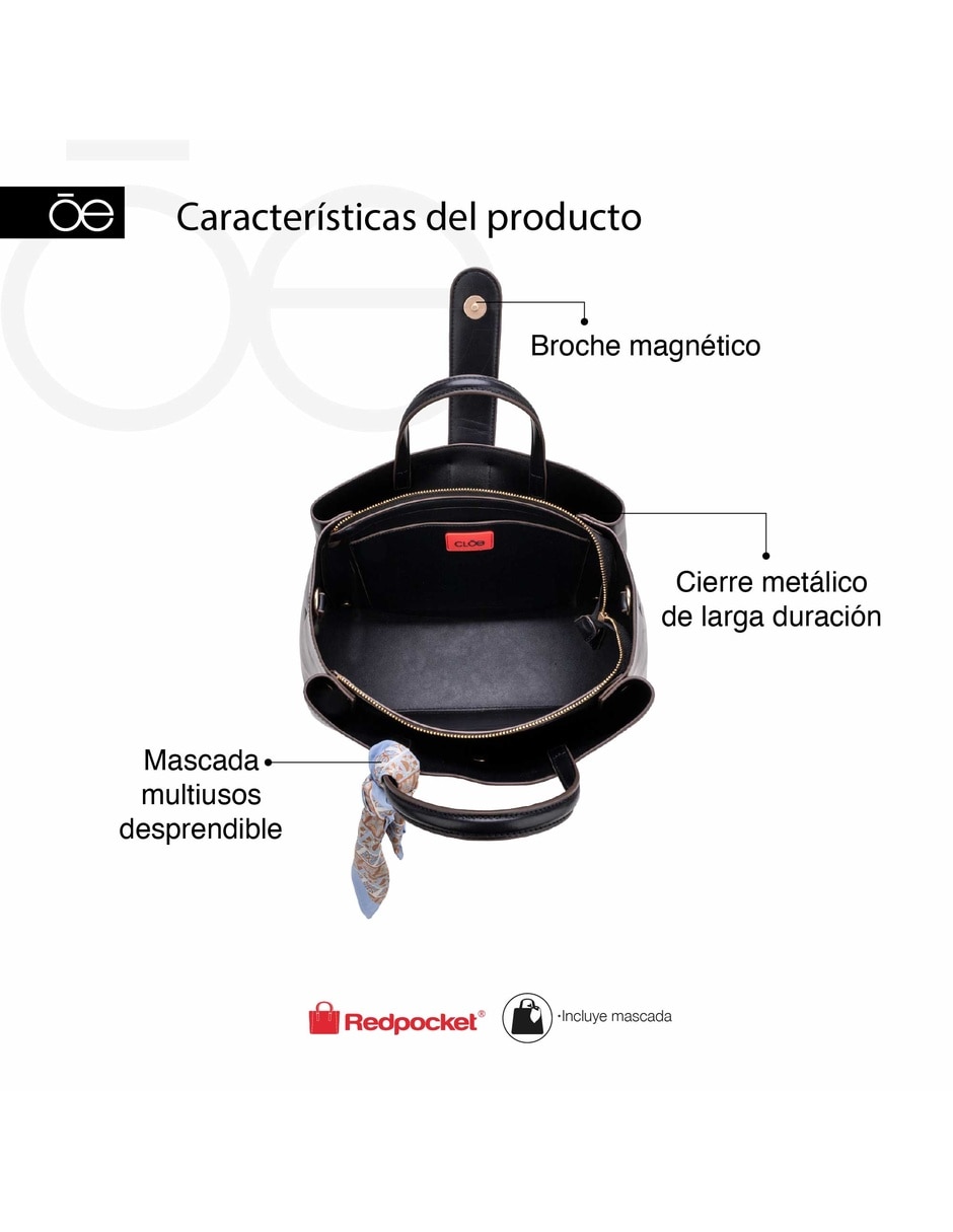 Bolsa satchel Yelynia de piel vegana para mujer 9