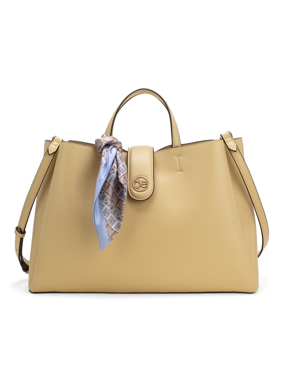 Bolsa satchel Yelynia de piel para mujer 1