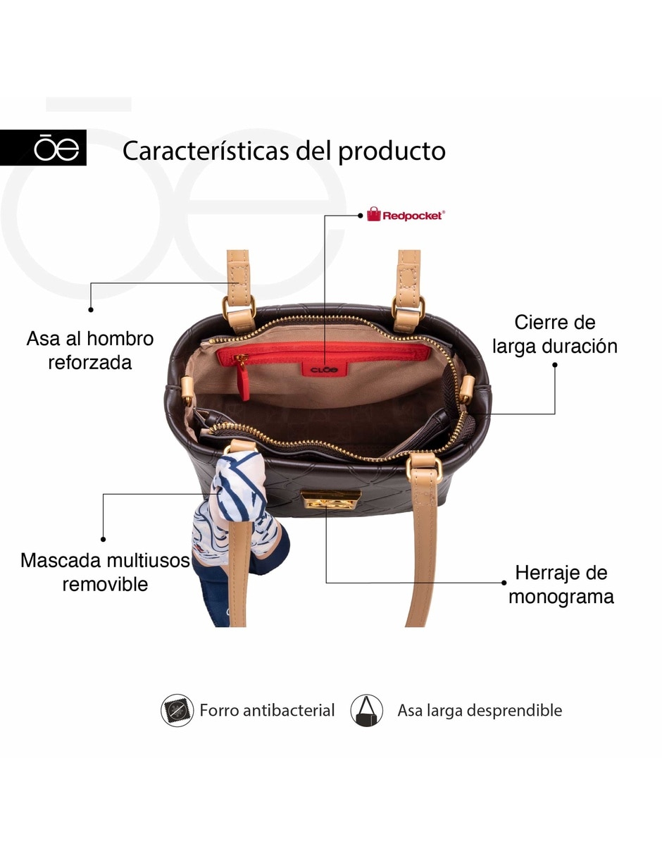 Bolsa tote Cloe Eret para mujer