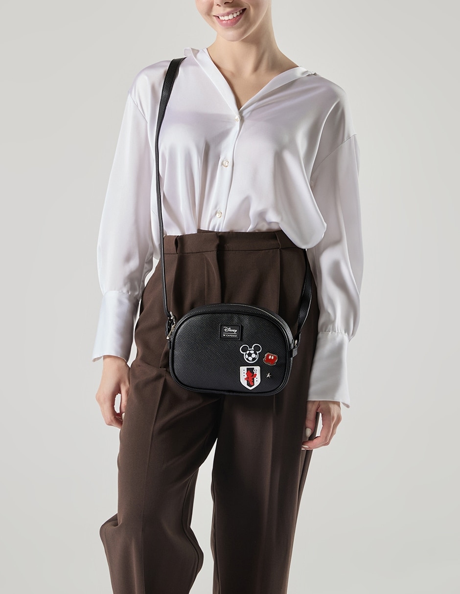 Bolsa crossbody Mickey Mundial para mujer 7