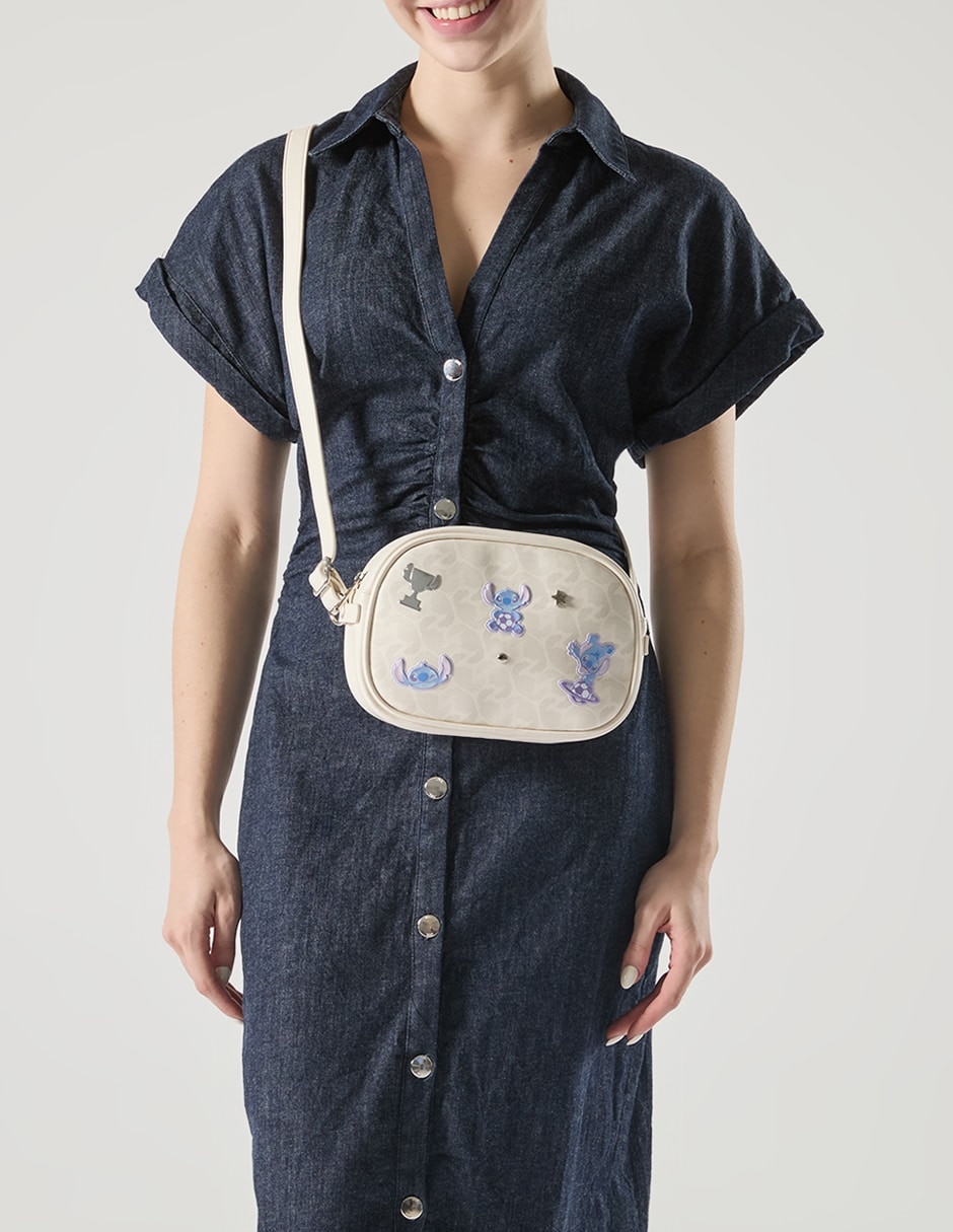 Bolsa crossbody Stitch Mundial para mujer 7