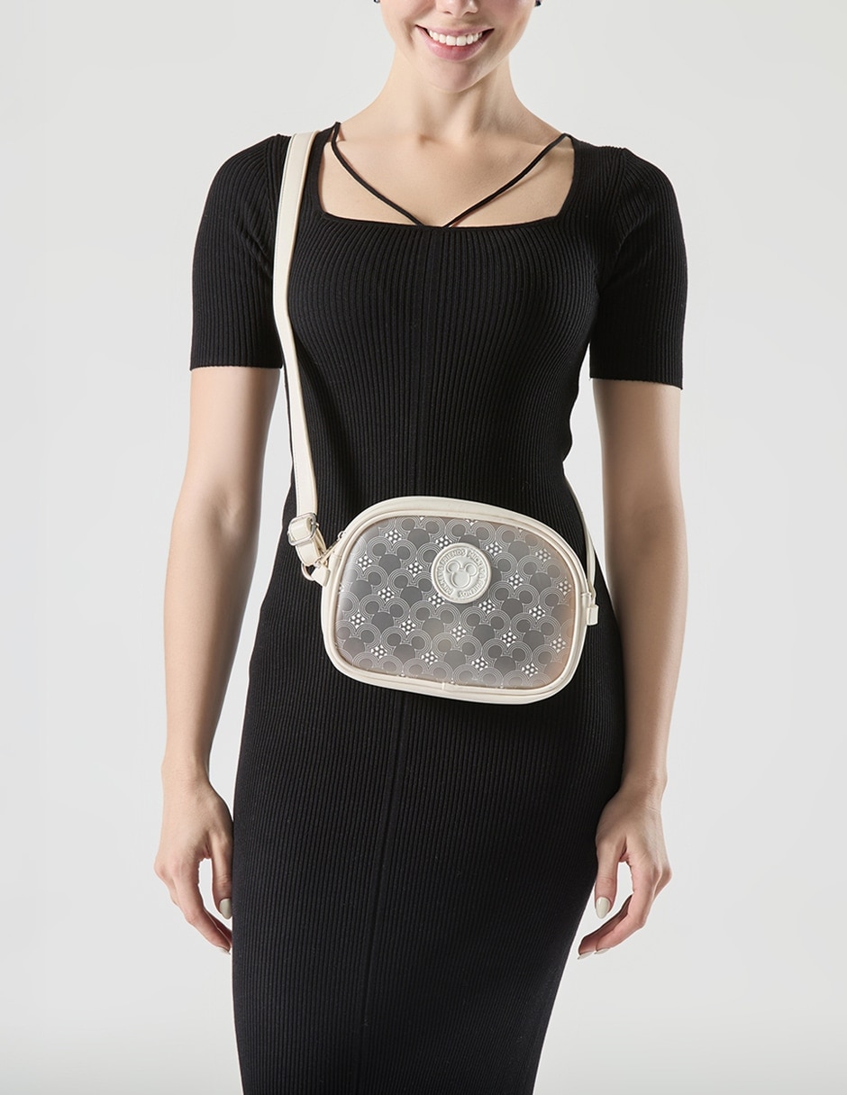 Bolsa crossbody w capsule mickey mundial para mujer