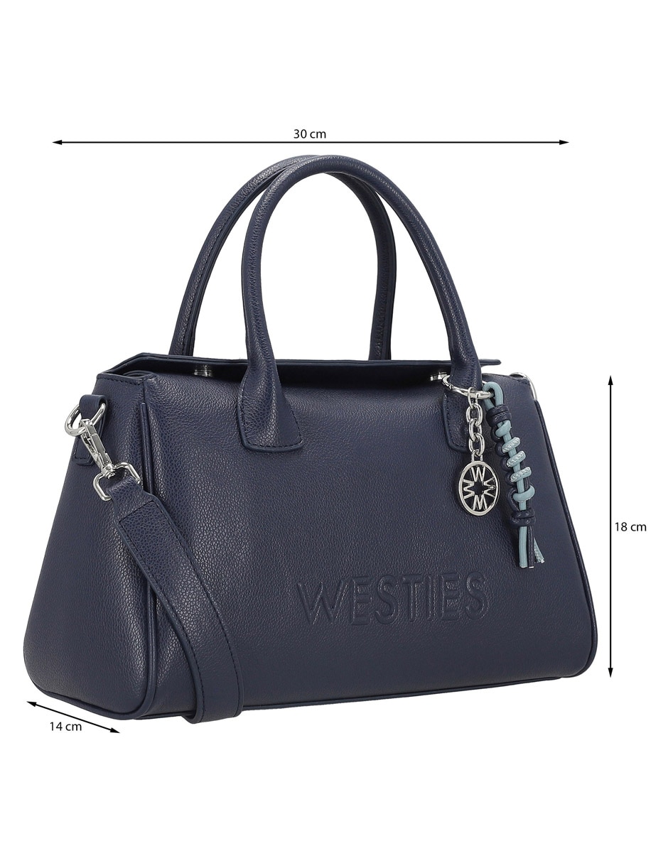 Bolsa satchel Viraj para mujer 7